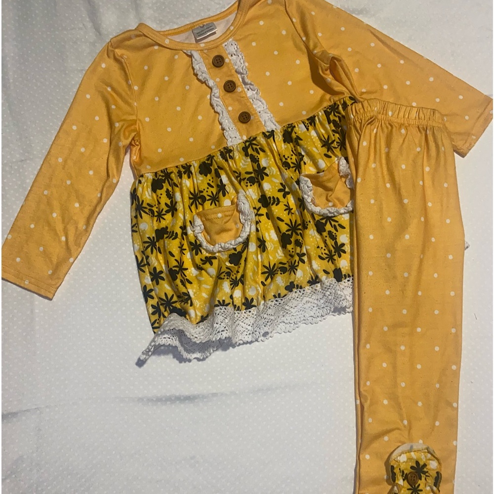 3t little girls pants outfit by exclusive of decoration.